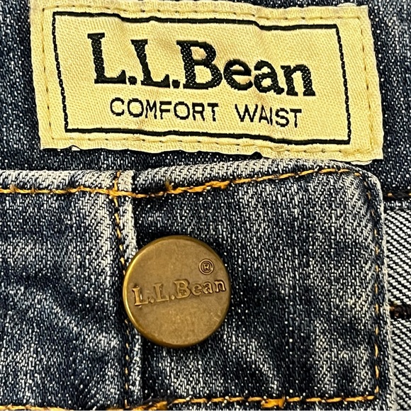 LL Bean Comfort Waist High Waist Mom Jeans Size 
10 - Picture 5 of 6